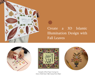 Learn Katı’ Paper Cutting with Fall Leaves